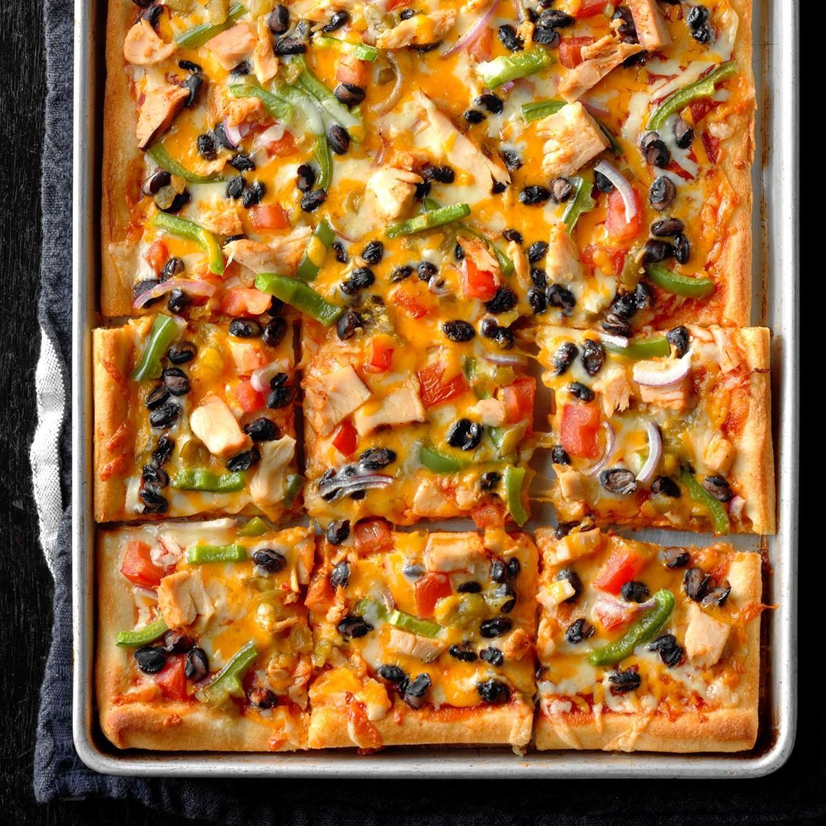 Saturday: Santa Fe Chicken Pizza Pie