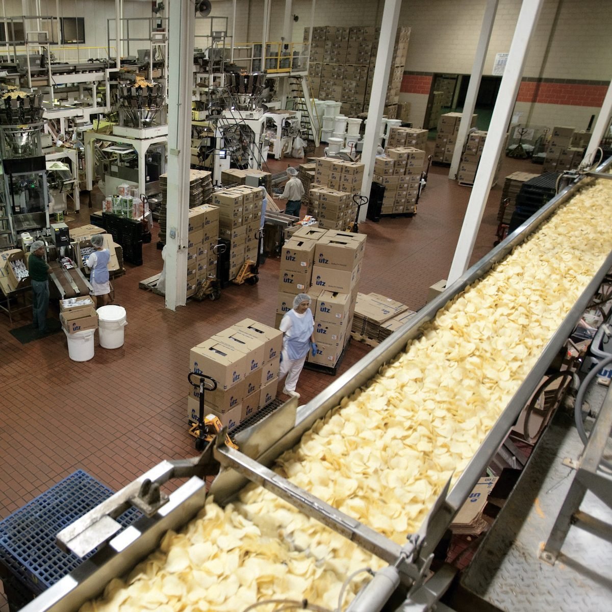mass production food