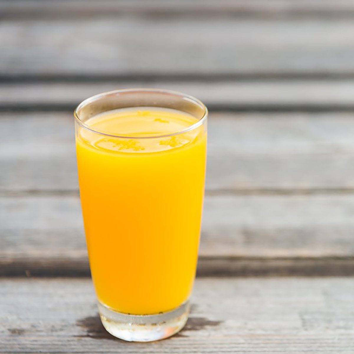 fortified orange juice