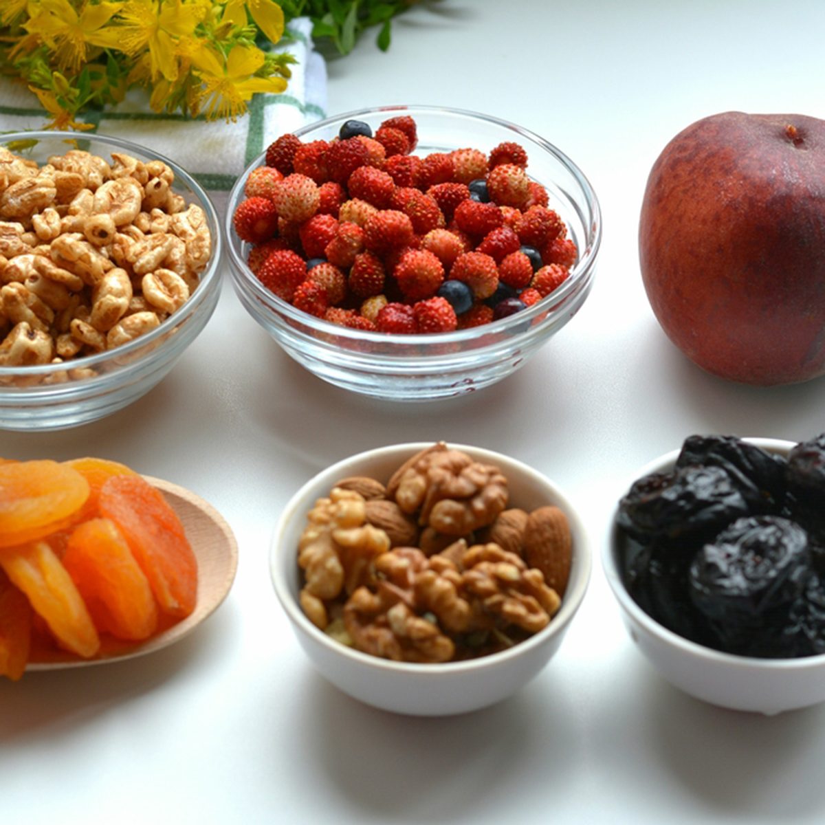 healthy food in a plate