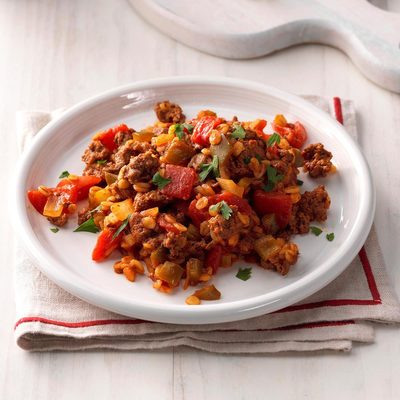Barley Beef Skillet Recipe: How to Make It
