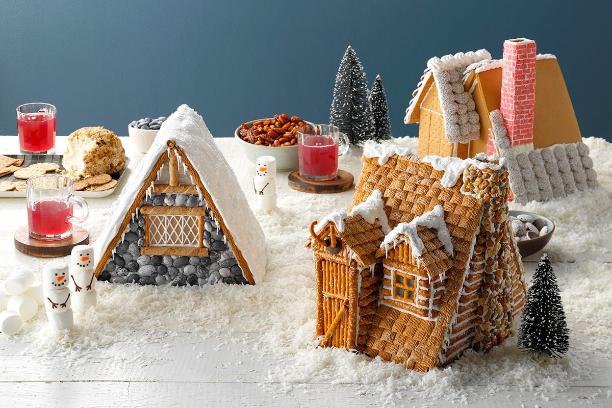 Swiss Miss Christmas Holiday Gingerbread House Kit