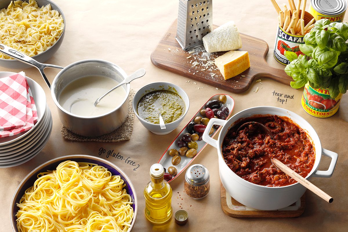 Homemade Pasta Dinner Kit - Choose Your Own 6