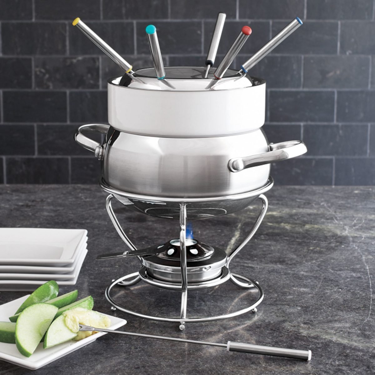 Fondue pot