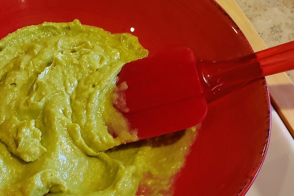 Maschera per capelli all'avocado