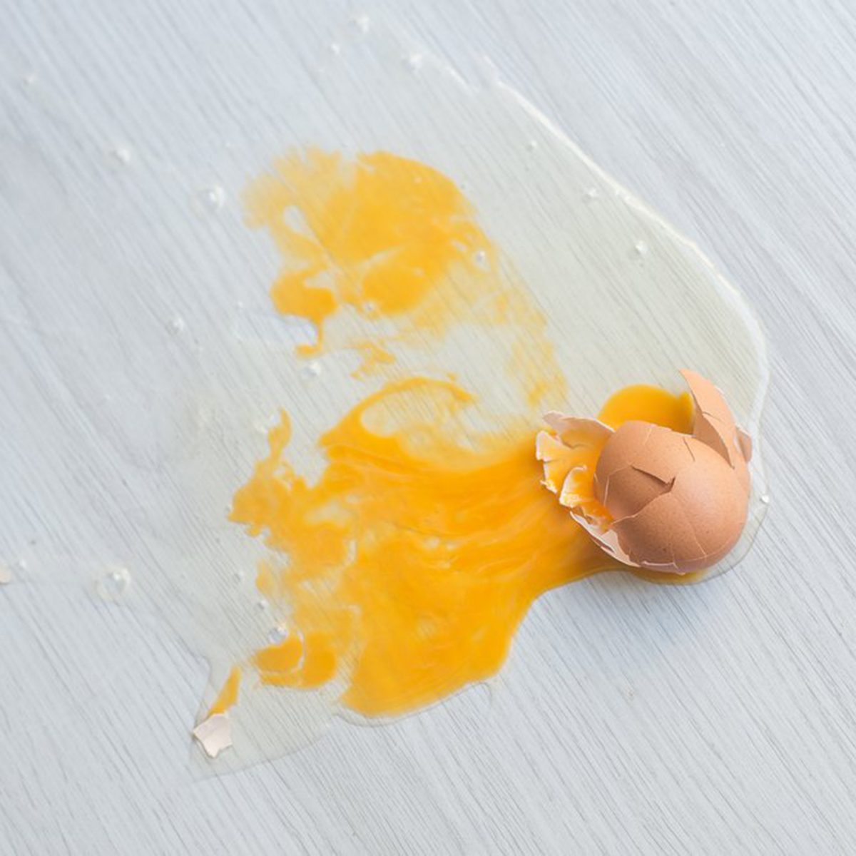 Egg spill