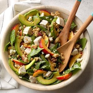 Chicken Nectarine and Avocado Salad