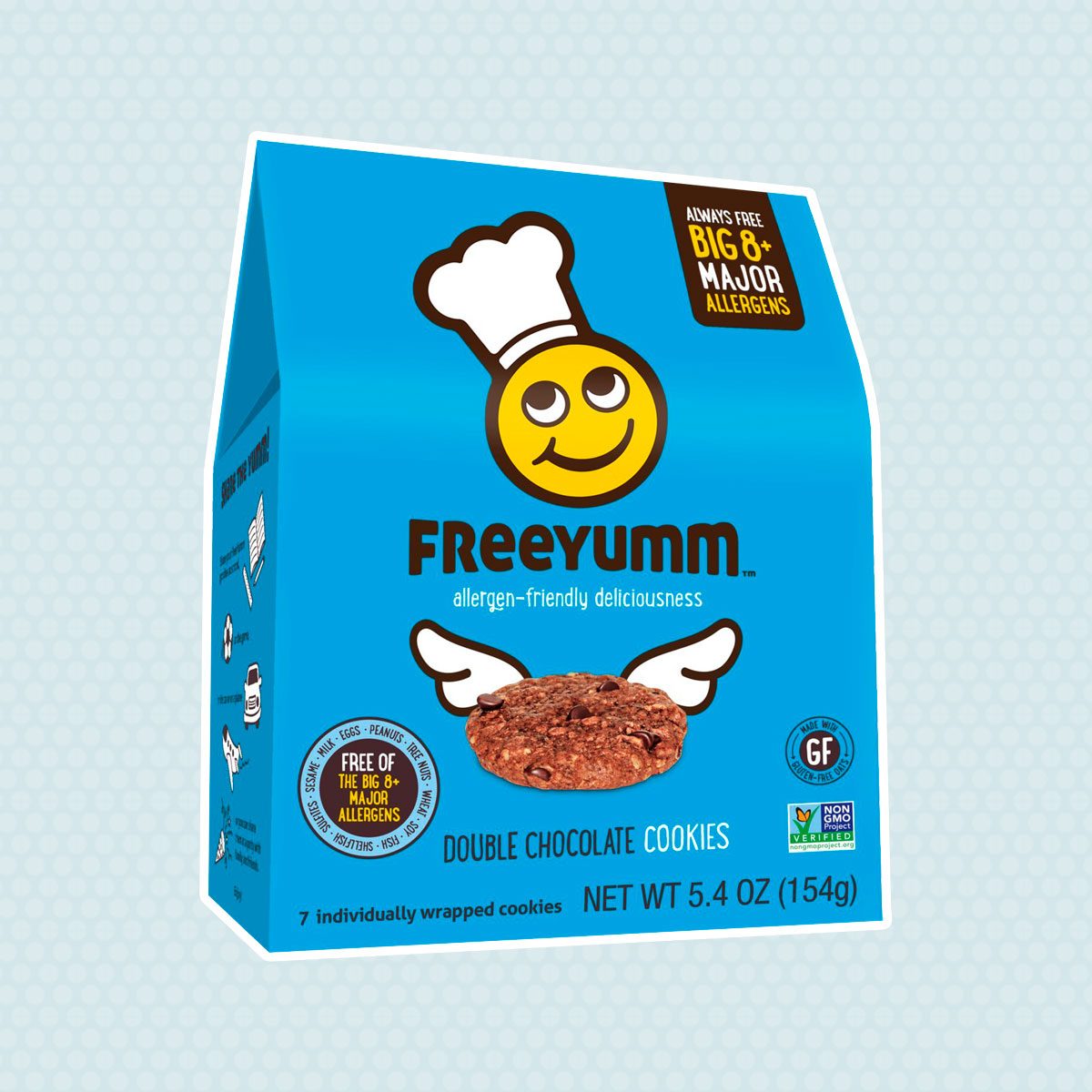 FreeYumm Double Chocolate Chip Cookies