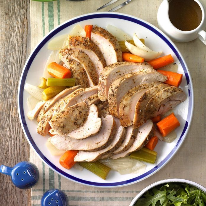 Pressure Cooker Italian Turkey Breast