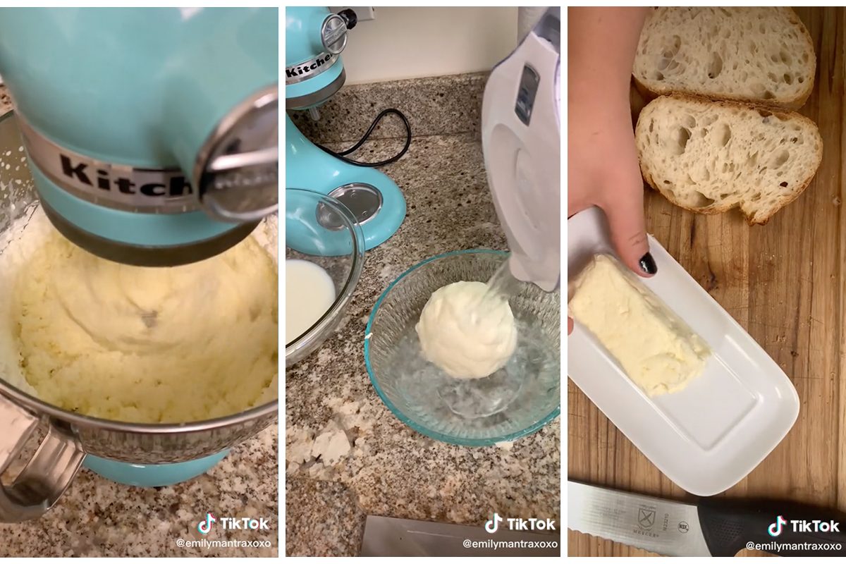 Let's talk about how easy it is to make butter! 🧈 Butter comes from o, how to make butter