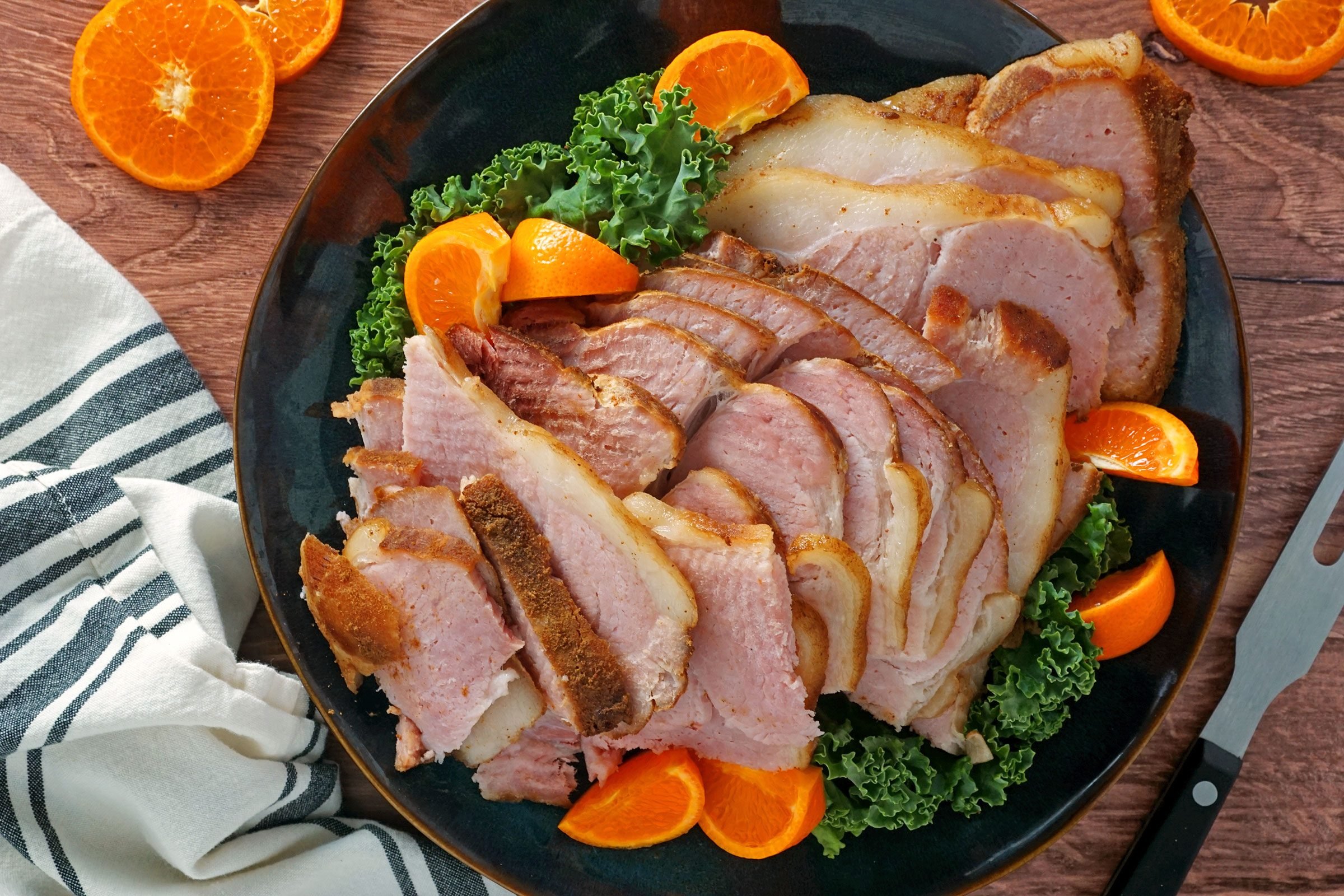 Slow Cooker Holiday Ham