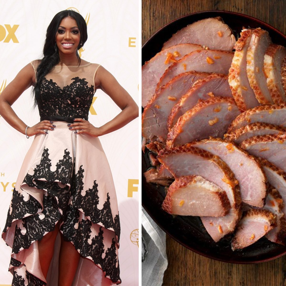 LOS ANGELES - SEP 20: Porsha Williams at the Primetime Emmy Awards Arrivals at the Microsoft Theater on September 20, 2015 in Los Angeles, CA; Shutterstock ID 319206689; Job (TFH, TOH, RD, BNB, CWM, CM): TOH