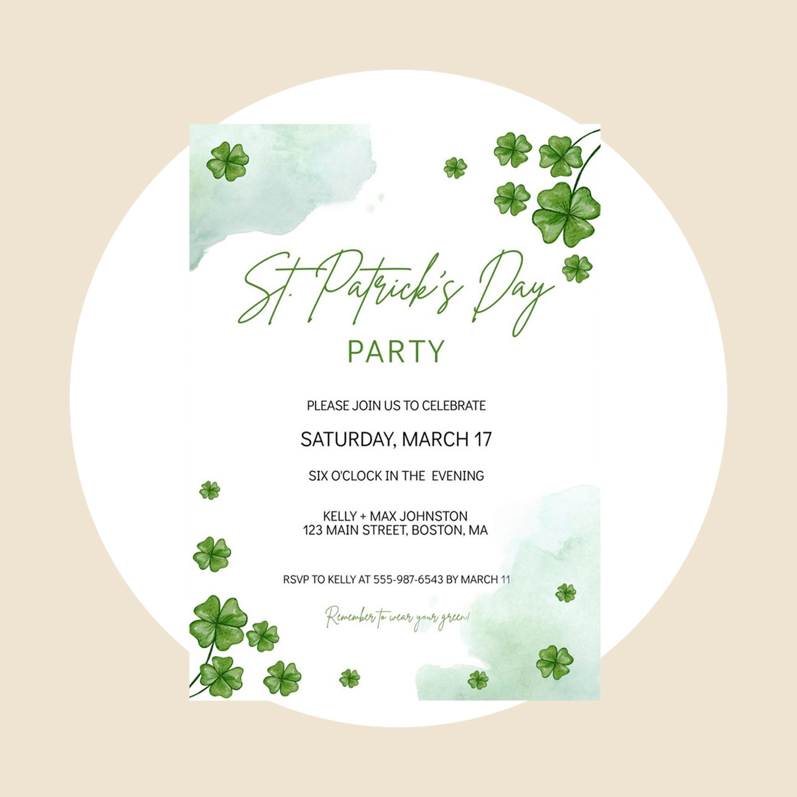17 Lucky Label Templates To Celebrate St. Patrick's Day
