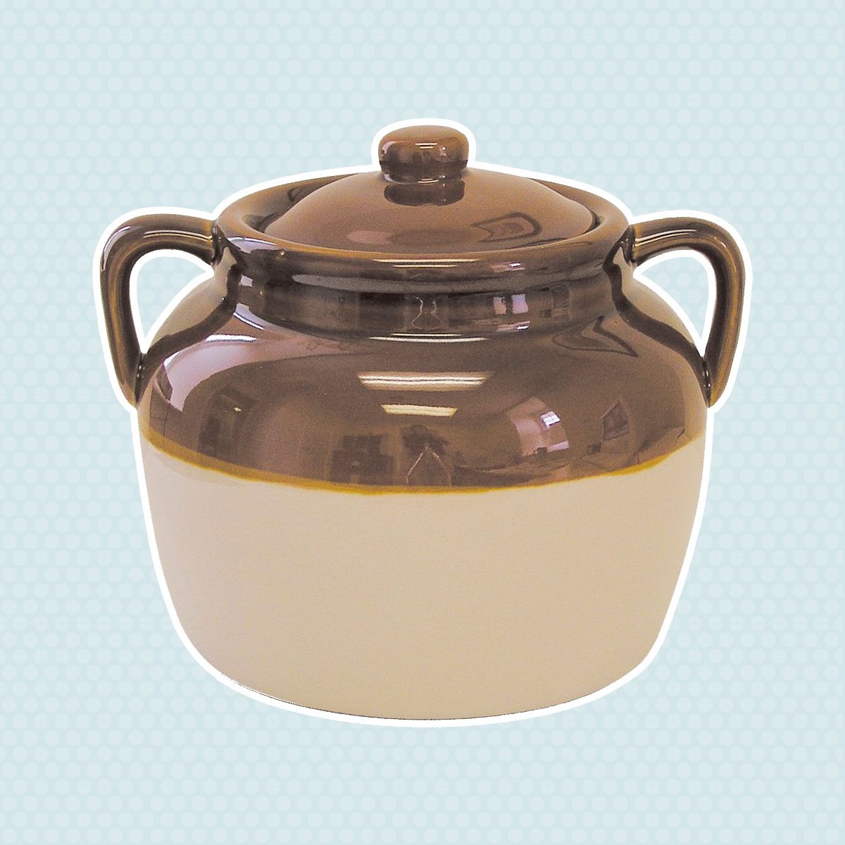 Ceramic bean pot