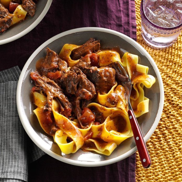 Pressure Cooker Spice-Braised Pot Roast