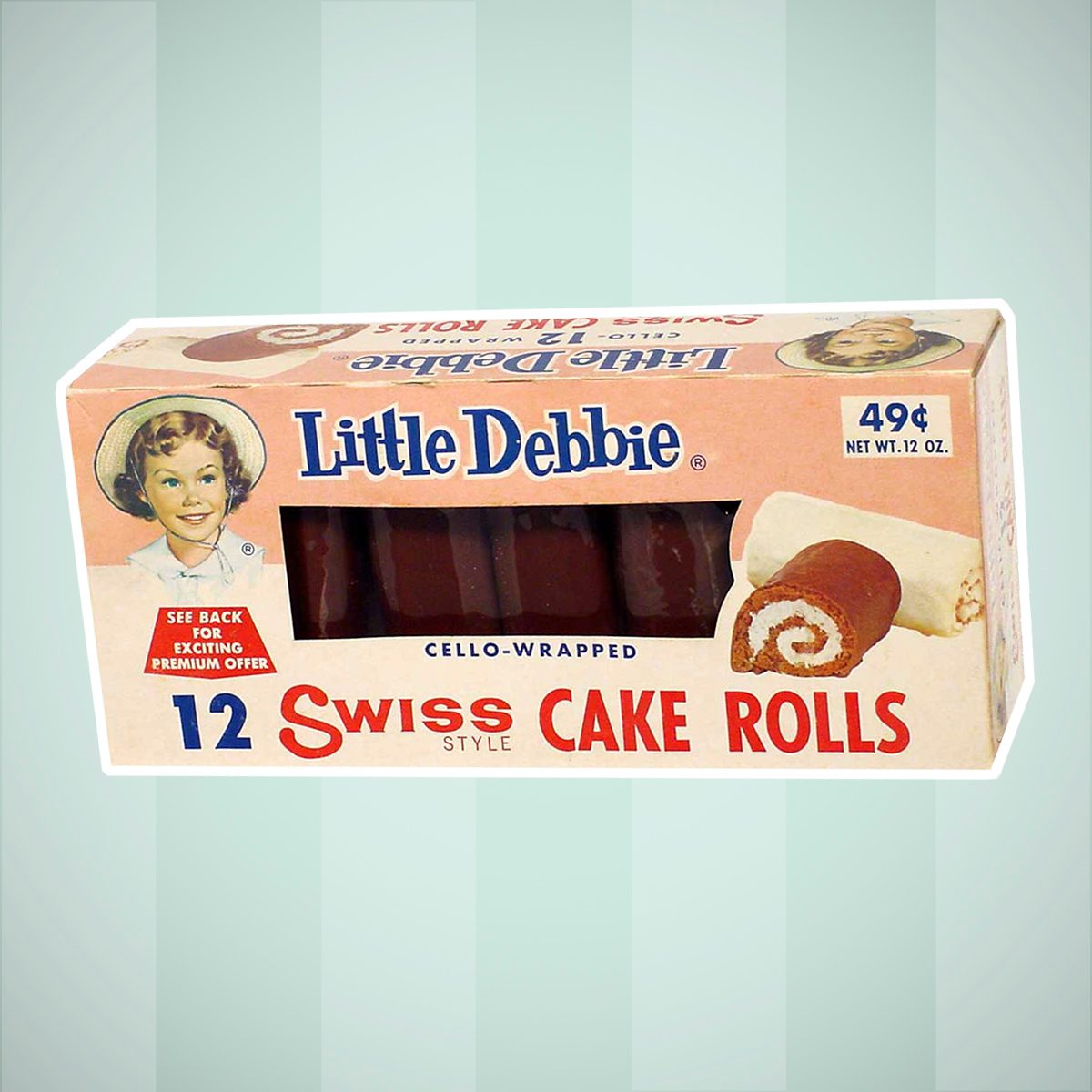 Vintage Swiss Cake Rolls