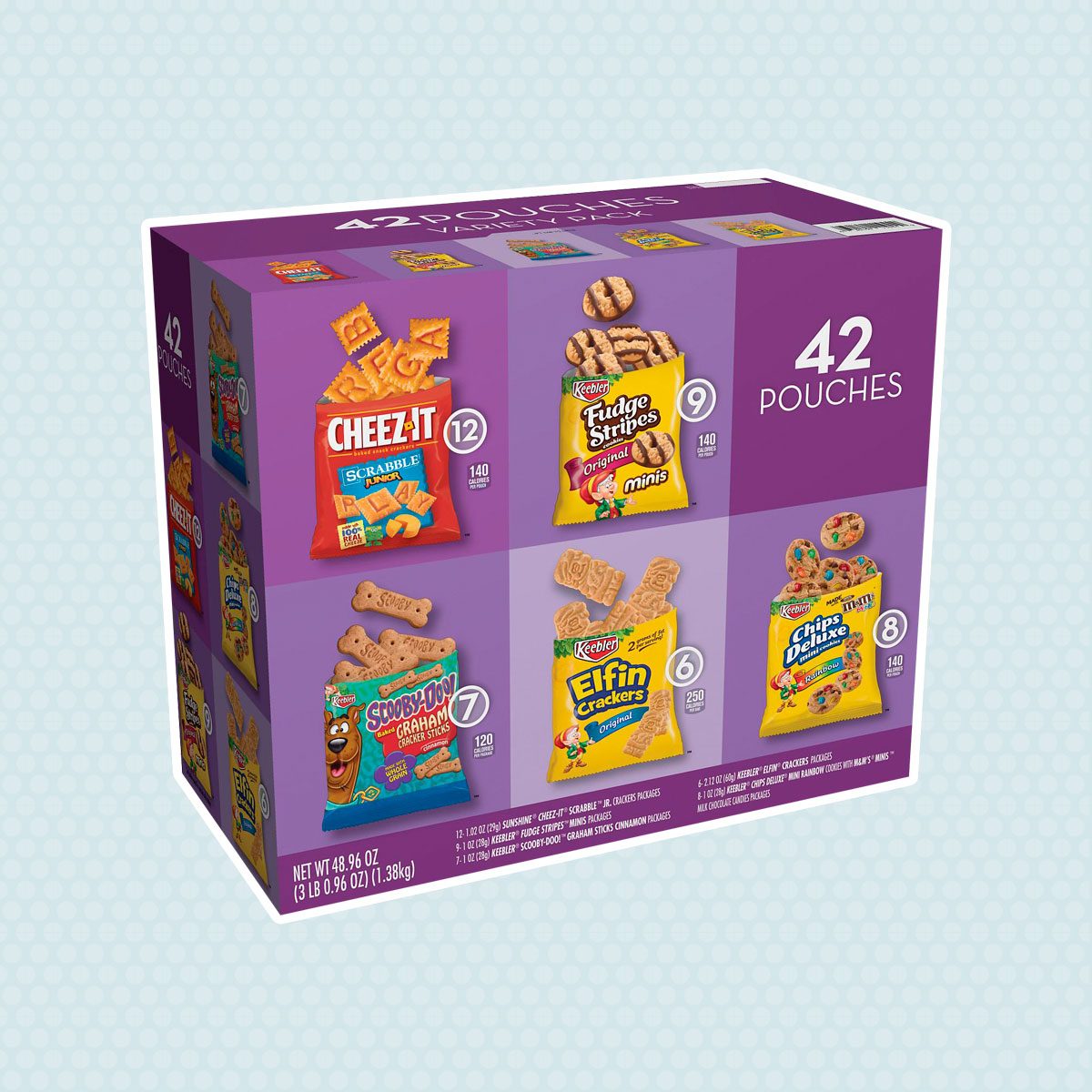 Keebler Cookies and Crackers Variety Pack (42 pk.)