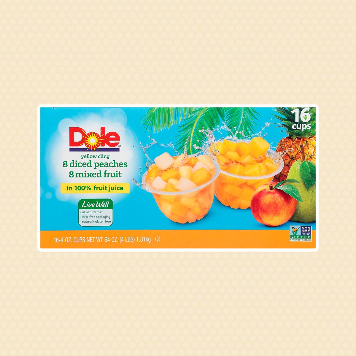 Dole Diced Peaches with Mixed Fruit