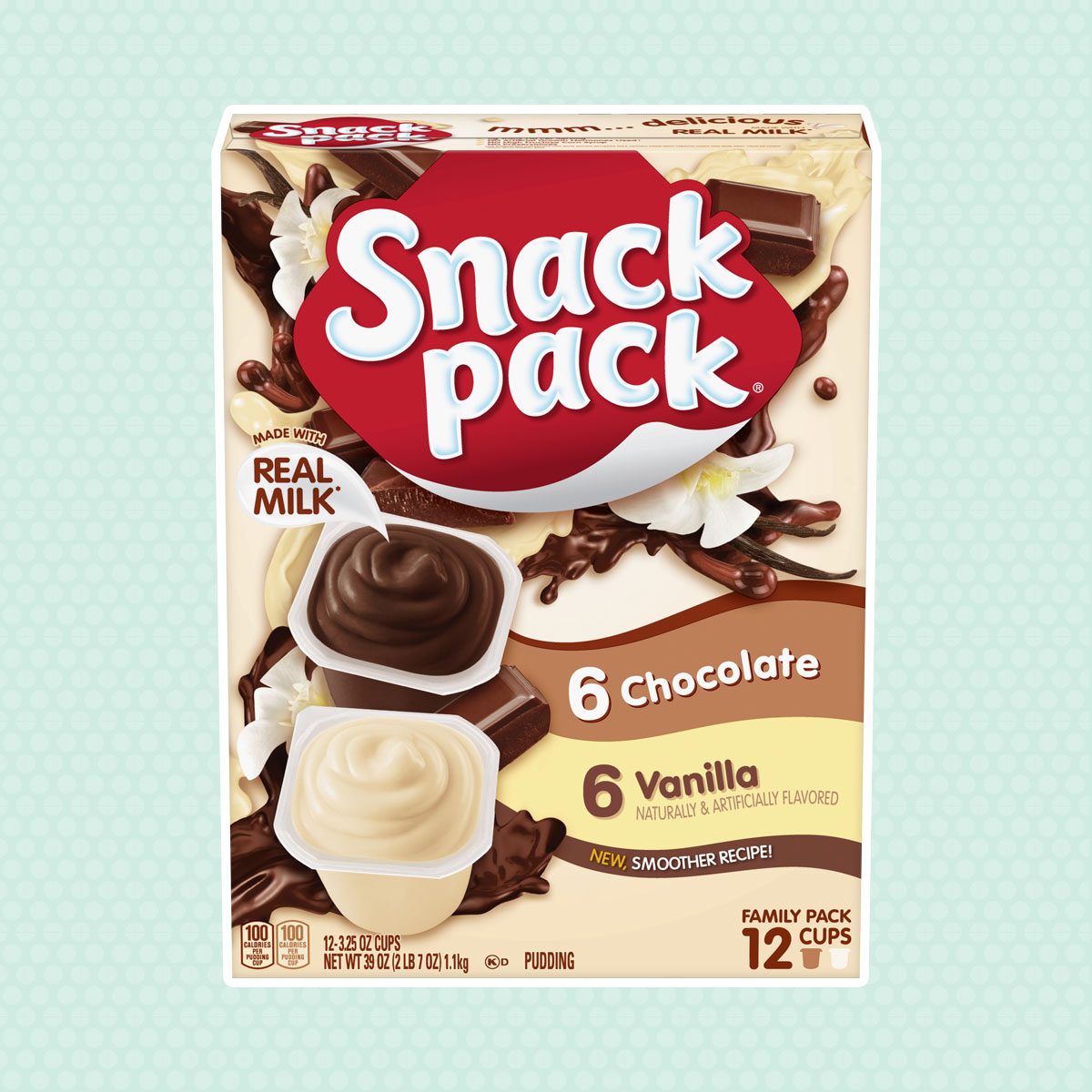 Pudding snack pack