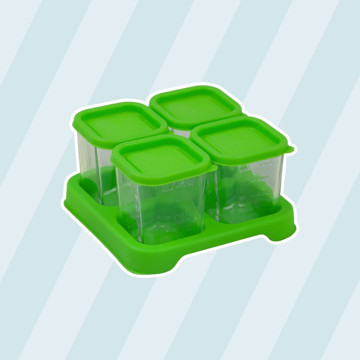 10-Piece Baby Food Maker Set with Glass Baby Food Containers - Sage  Spoonfuls