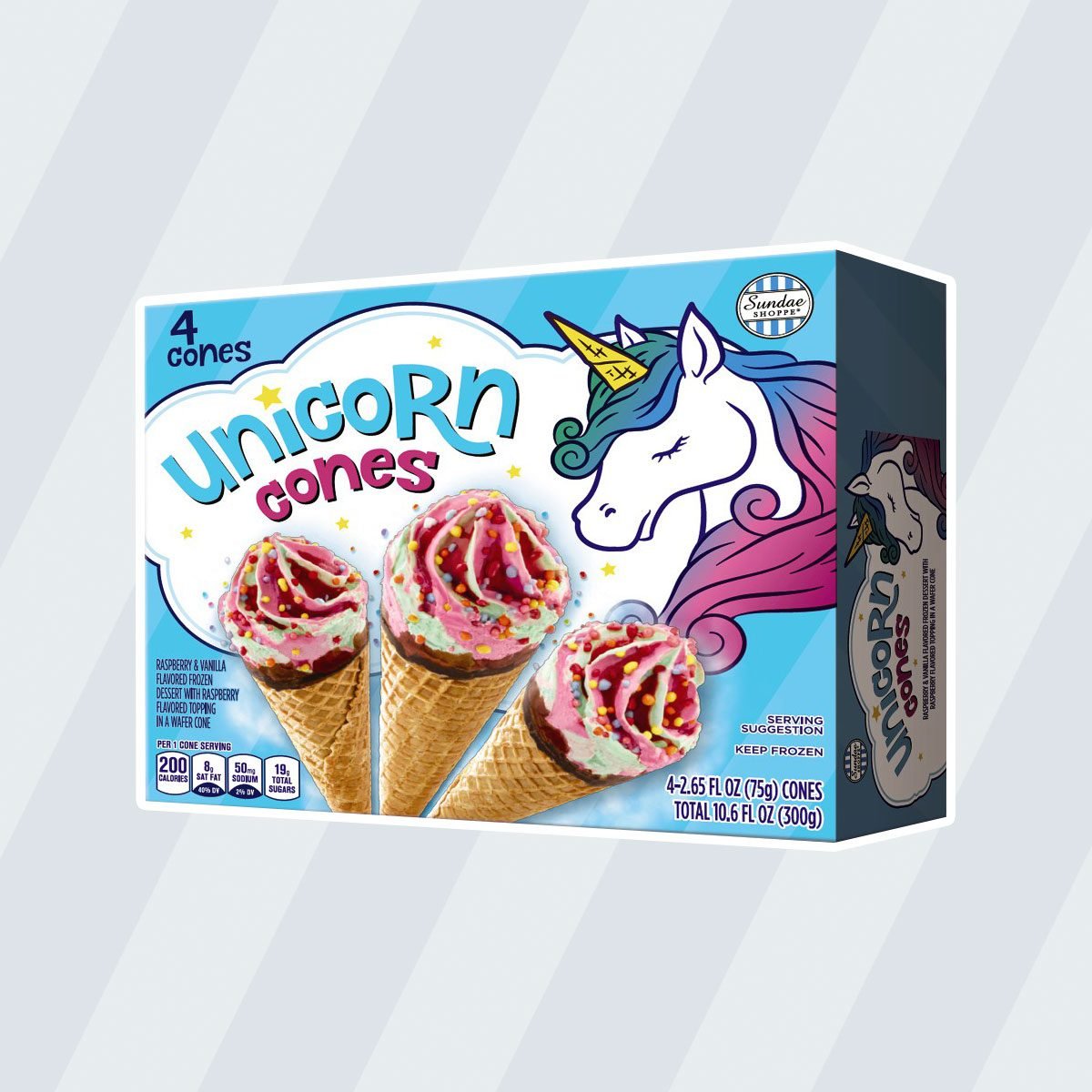 Unicorn Ice Cream Cones