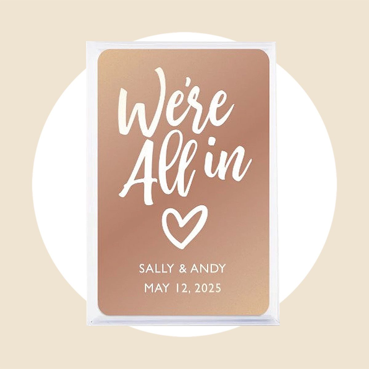 A Sweet Thank You Wedding Round Stickers with names and date