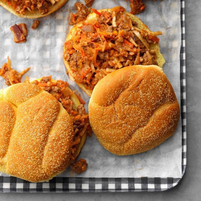 Fall Vegetable Sloppy Joes