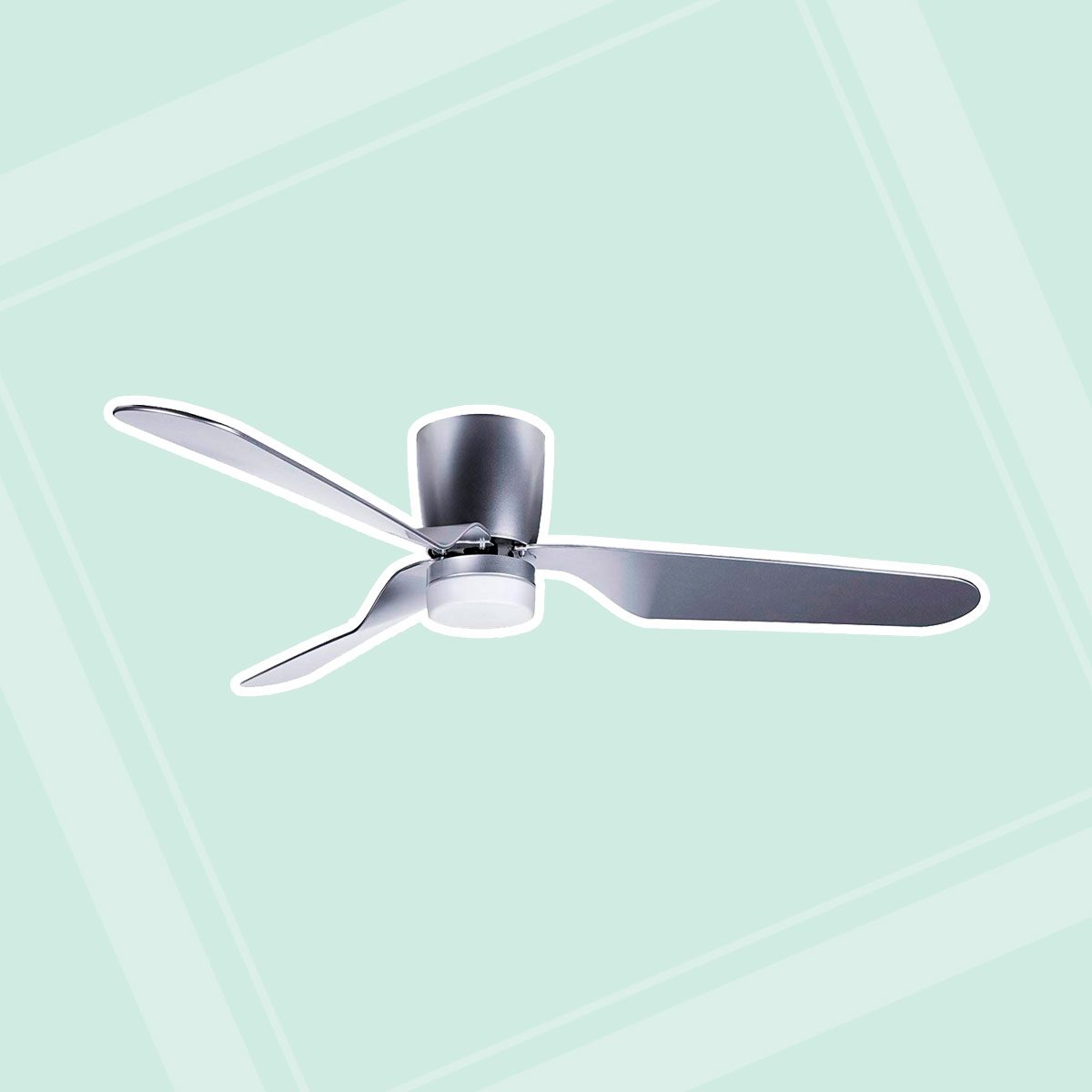 Sleek Three-Blade Ceiling Fan