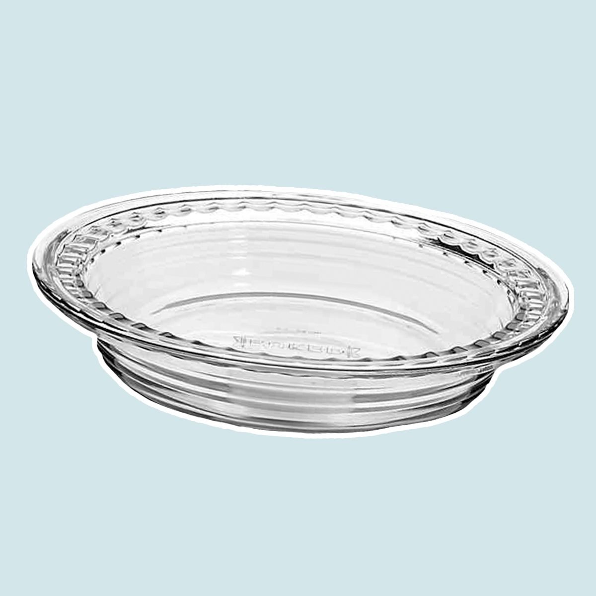 Anchor Hocking® Baked by Fire King Deep Pie Dish with Fluted Edge