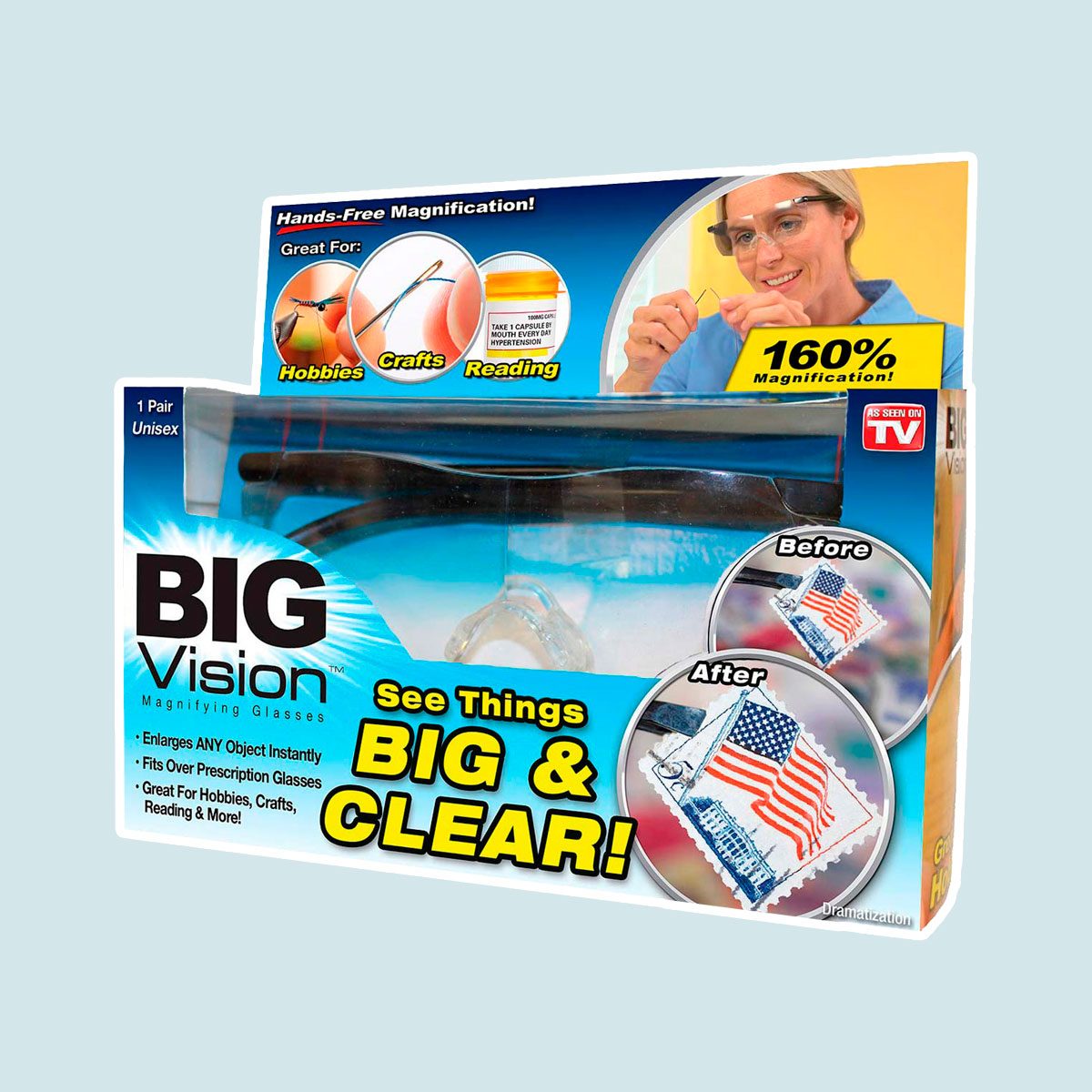 Big Vision Plastic Glasses