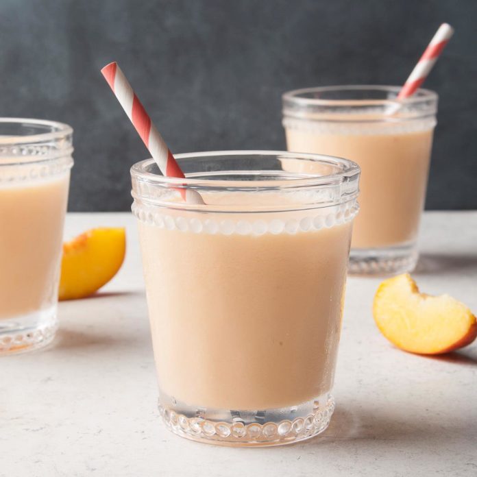 Nectarine smoothies