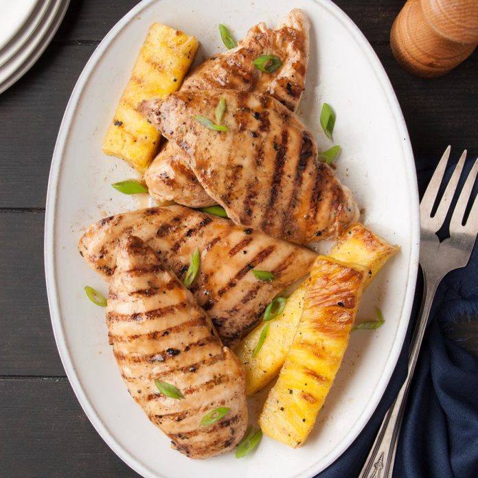 Grilled Pineapple Chicken