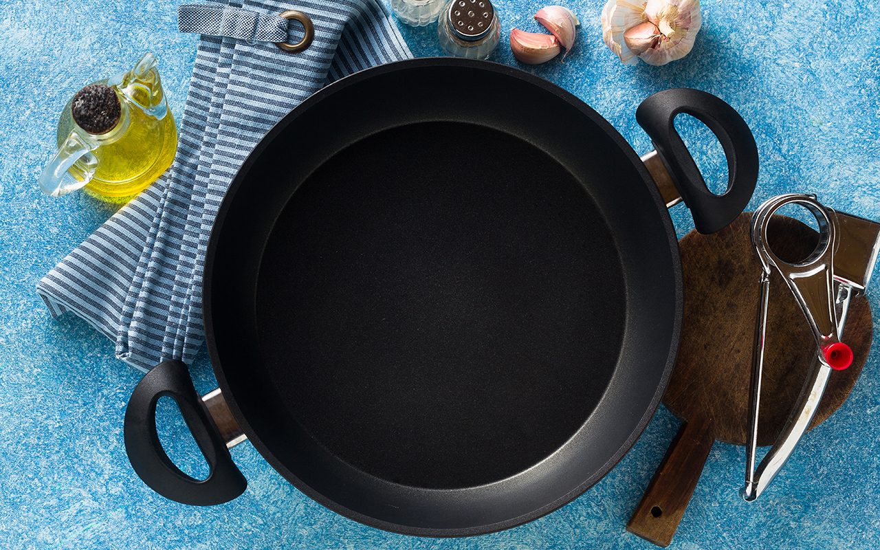 Never Cook Over High Heat in a Nonstick Pan