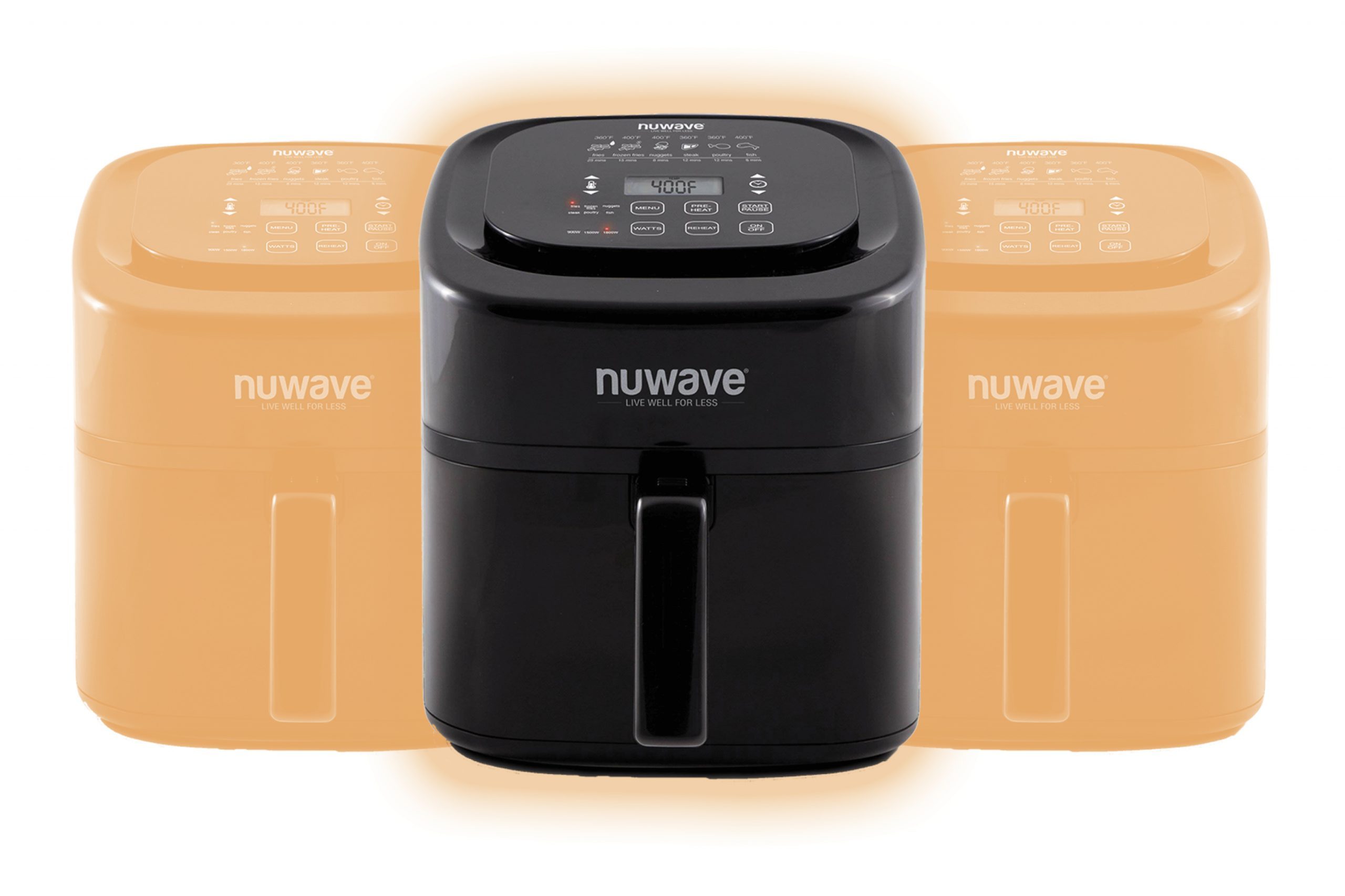 Nuwave Brio 6-Quart Digital Air Fryer with one-touch digital controls