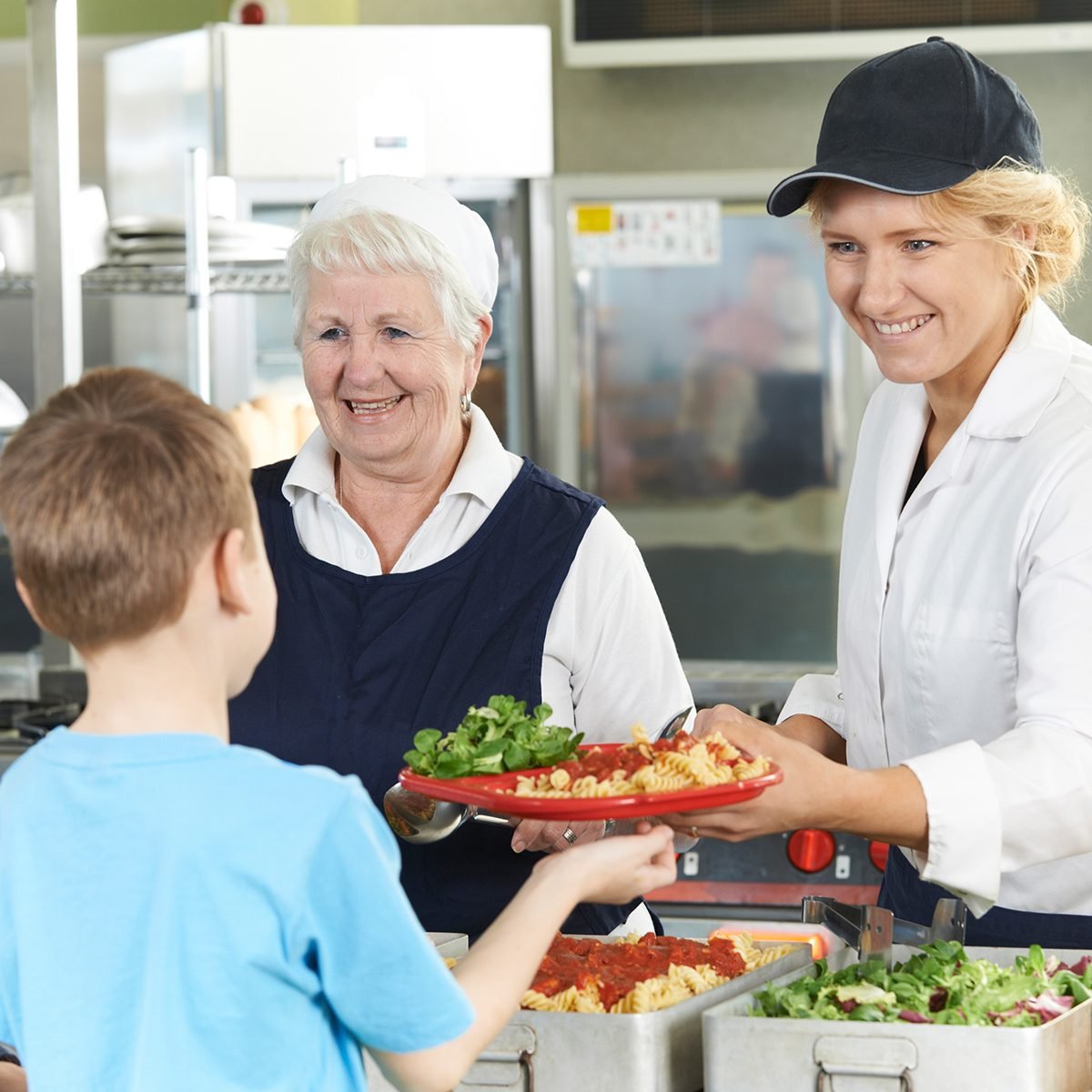 Placing local food on school lunch trays