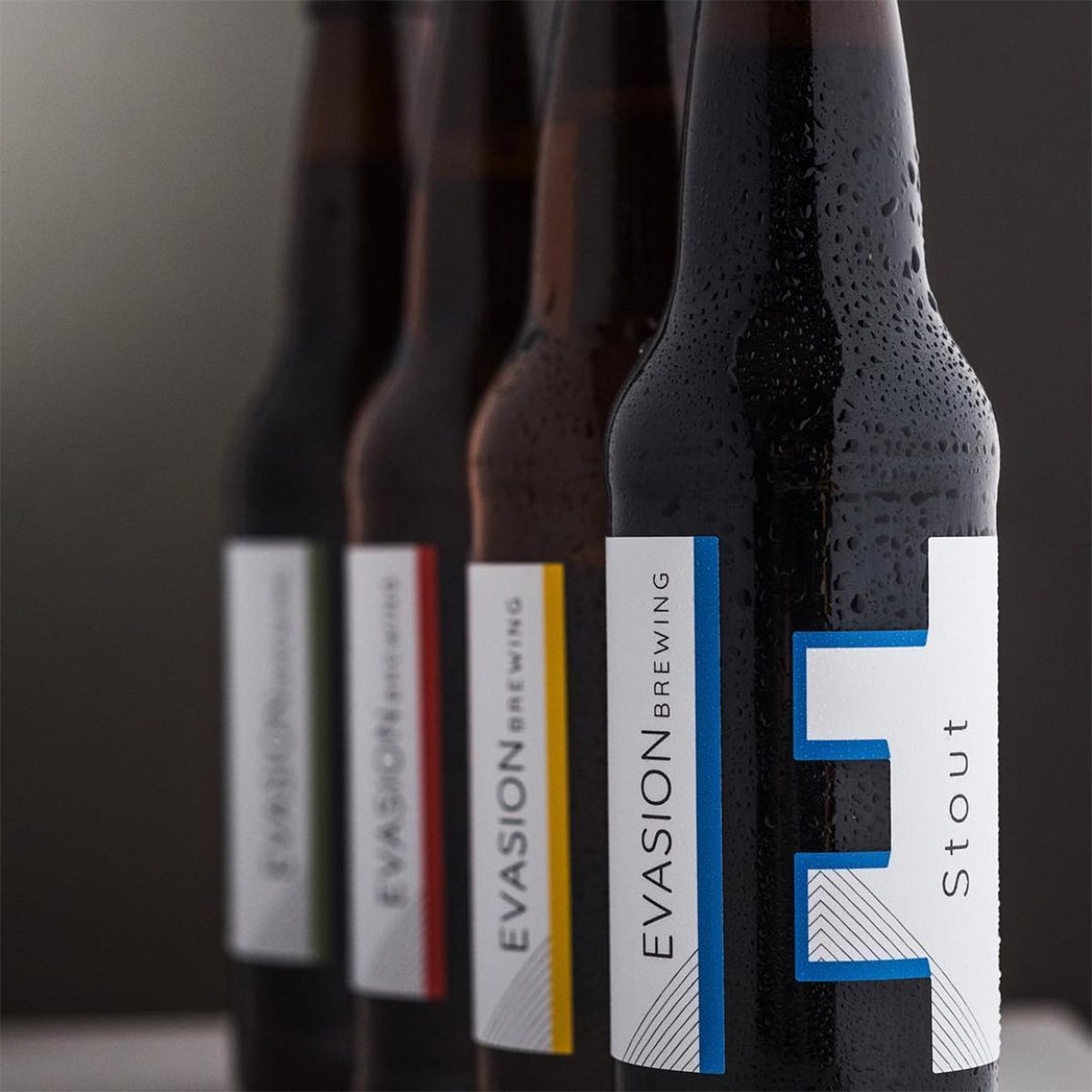 evasion brewing, stout, beer