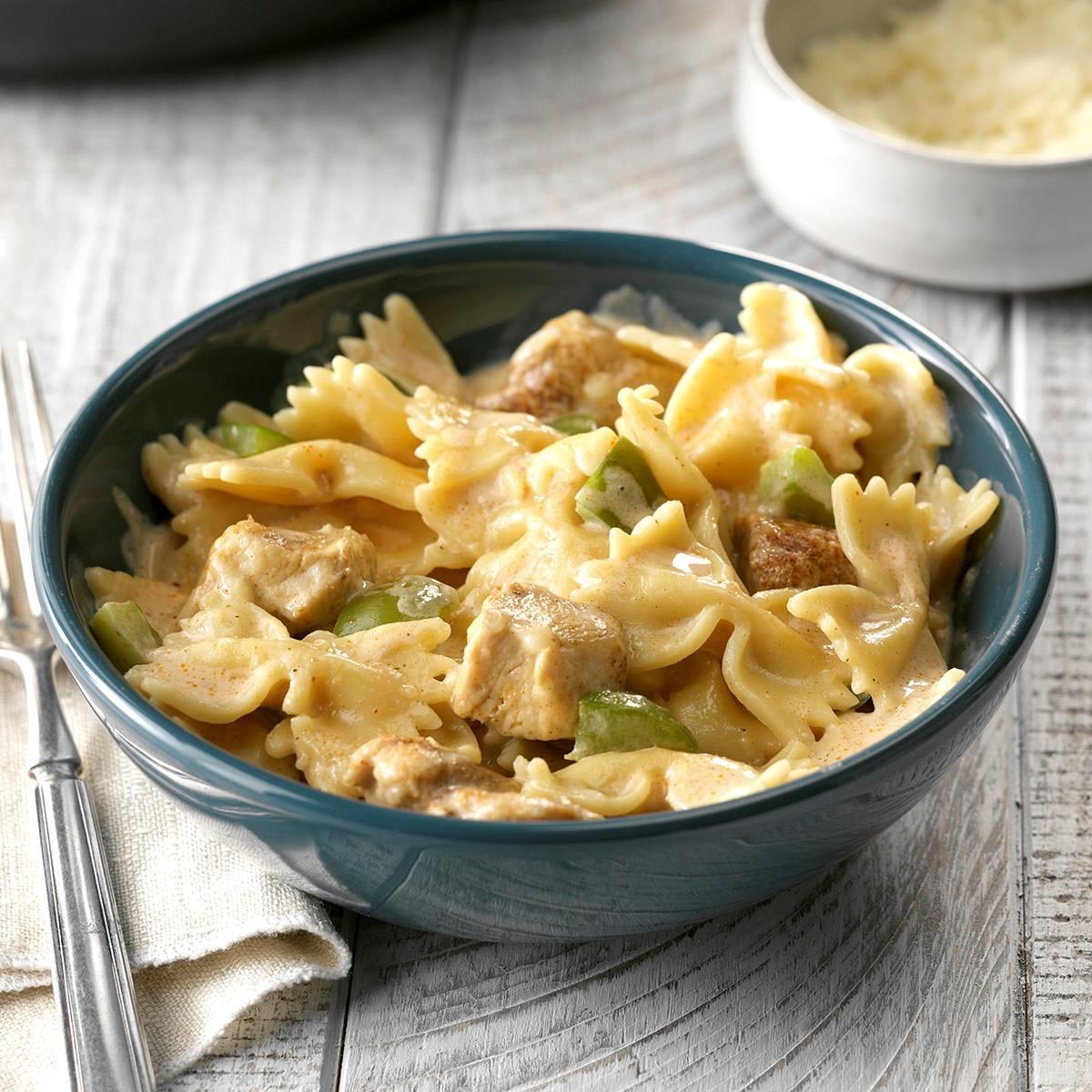 Pressure-Cooker Cajun Chicken Alfredo