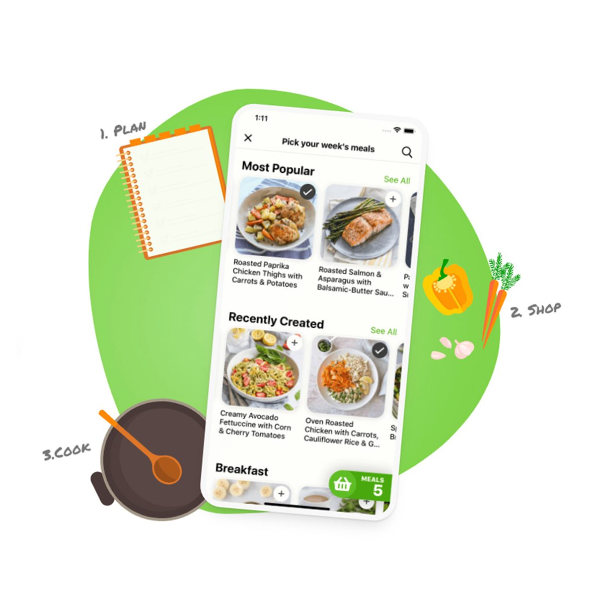 Weekly Meal Planner App
