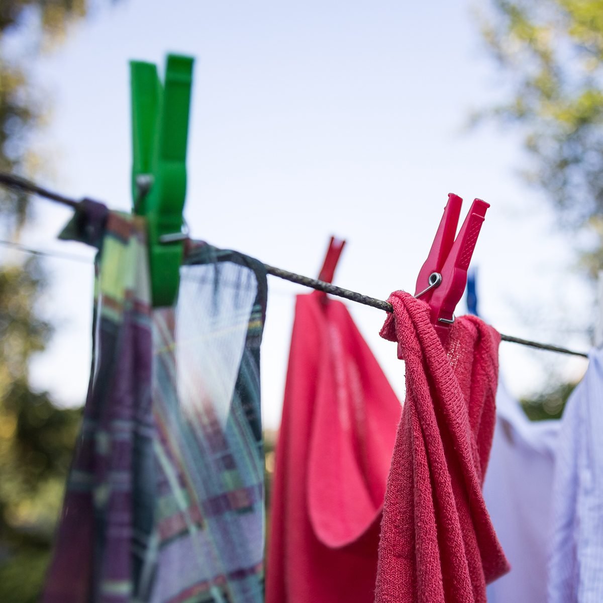 The Types of Garden Washing Line to Dry Laundry Outdoors - MY