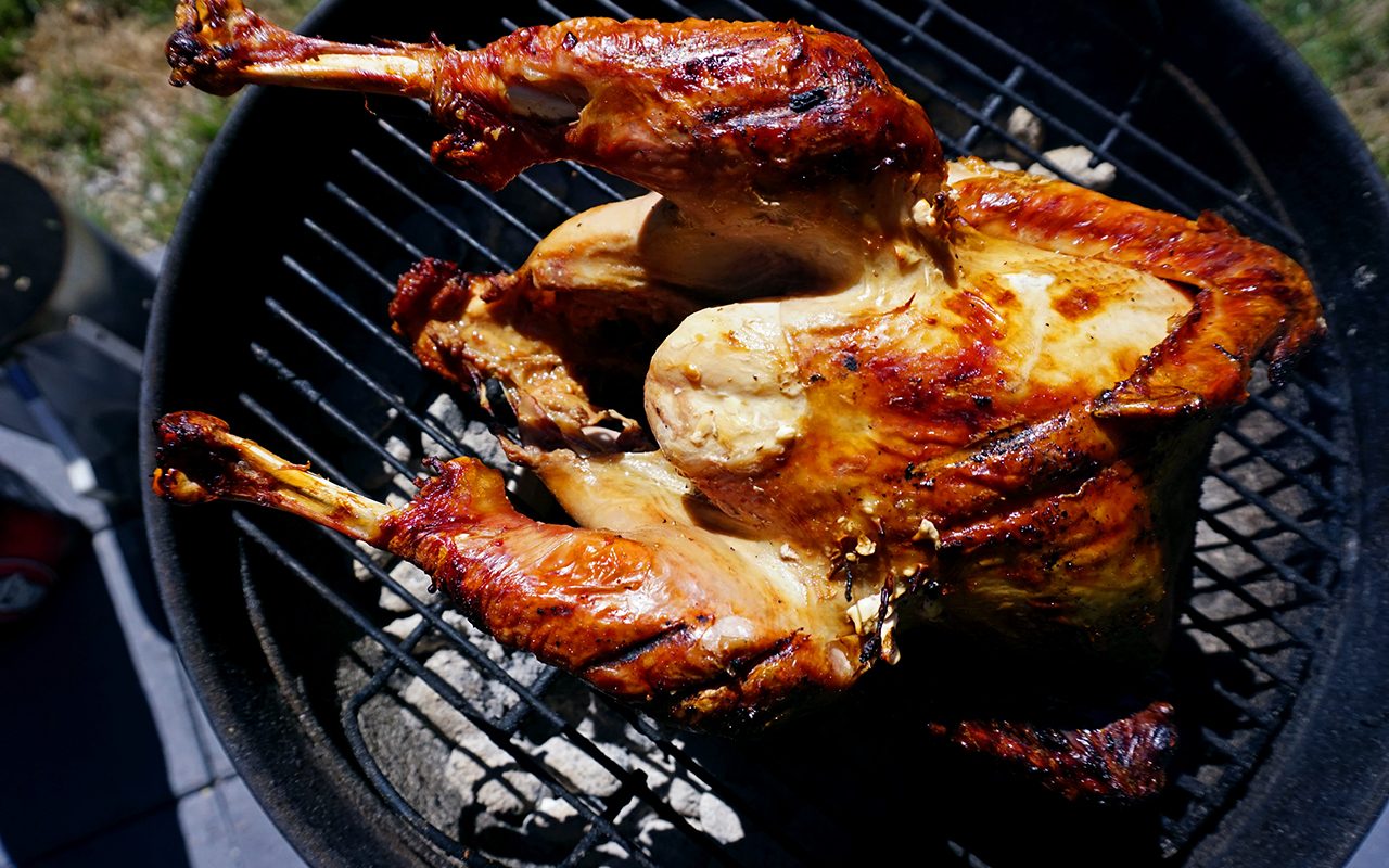 How To Grill A Turkey Recipe And Tips