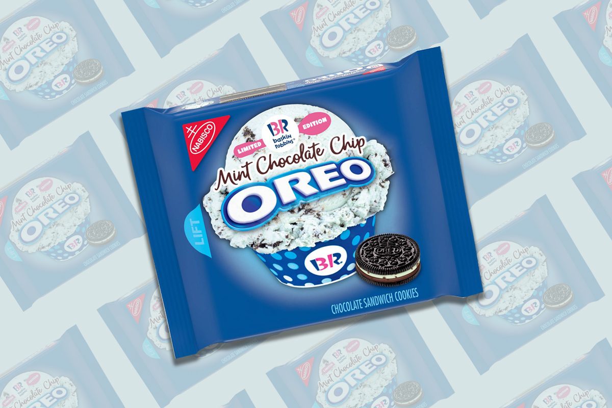 Baskin Robbins Mint Chocolate Chip Oreos Have Been Spotted In Stores