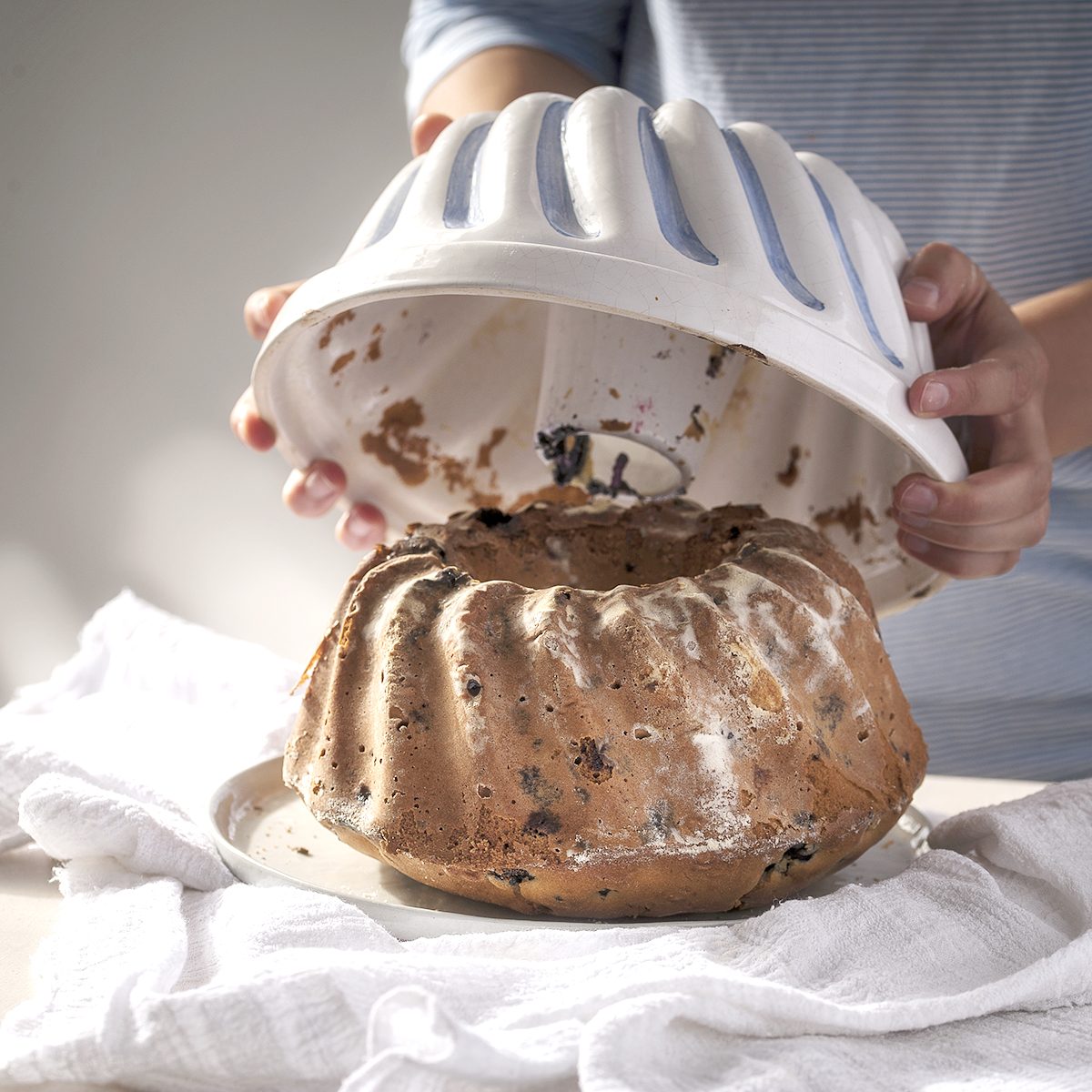 Bundt cake with blueberries; Shutterstock ID 479466706; Job (TFH, TOH, RD, BNB, CWM, CM): TOH