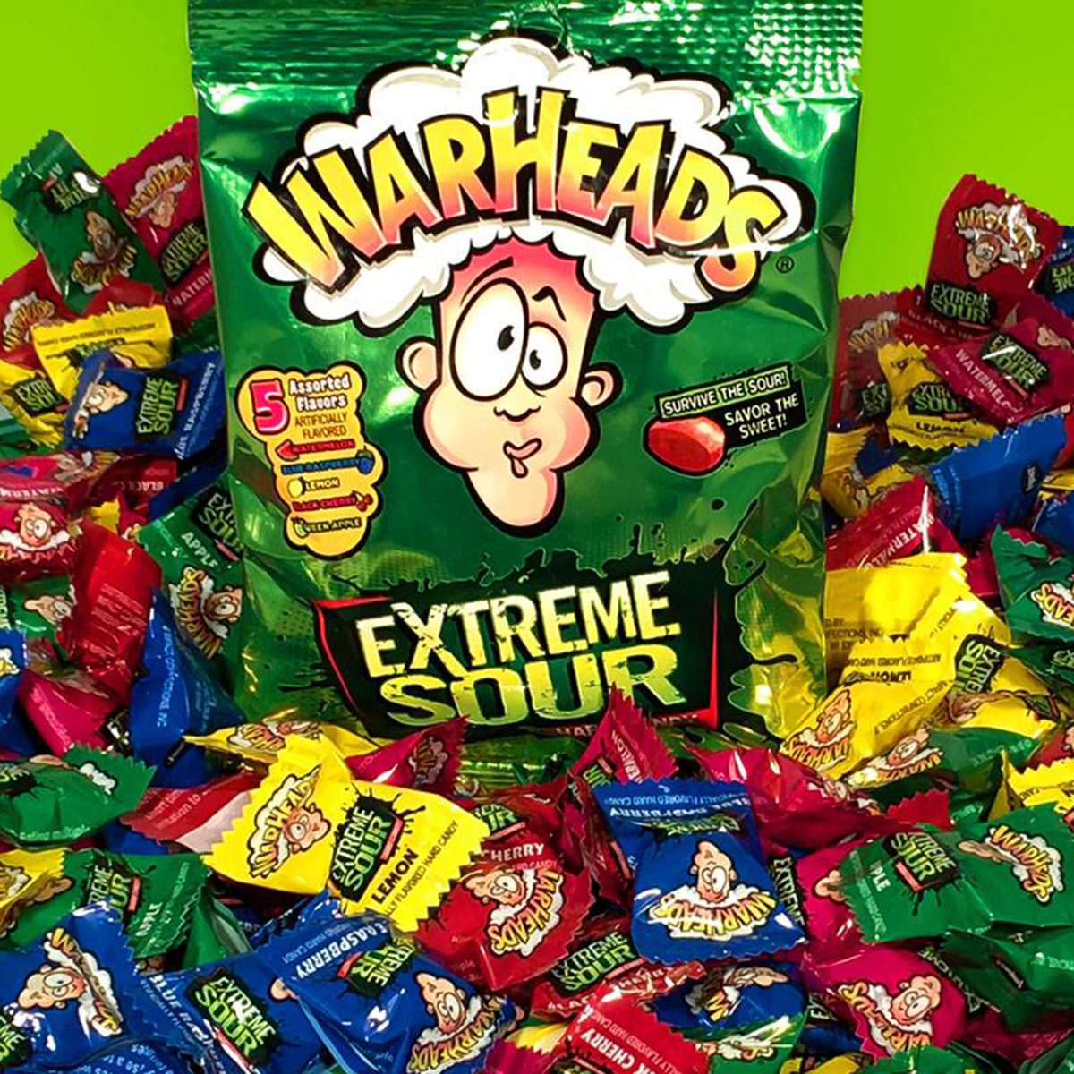 warheads, candy