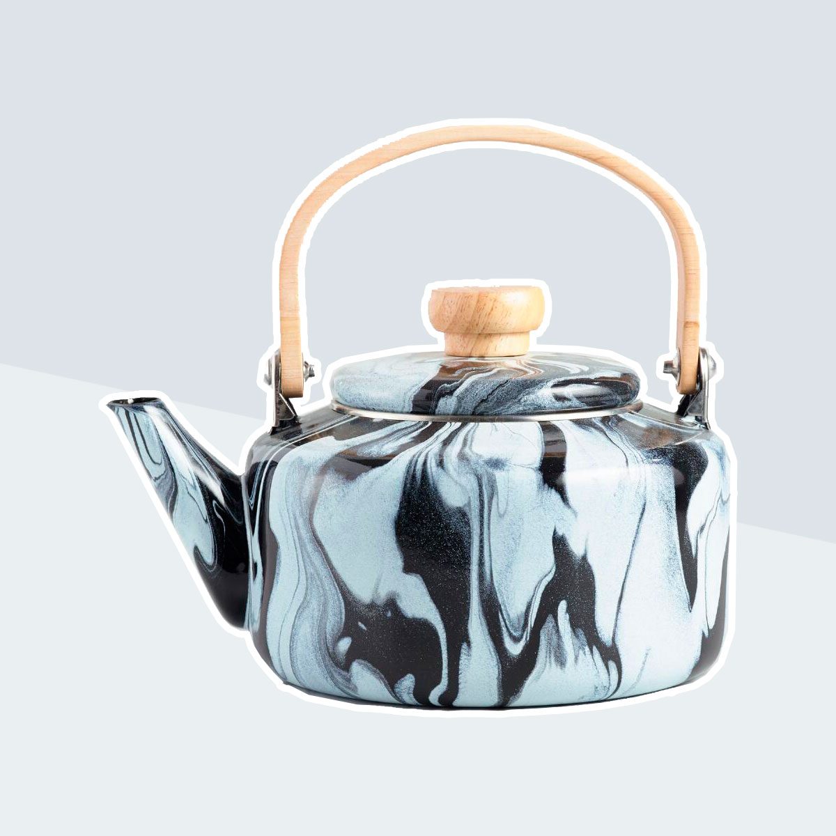 Marbled Enamel Kettle