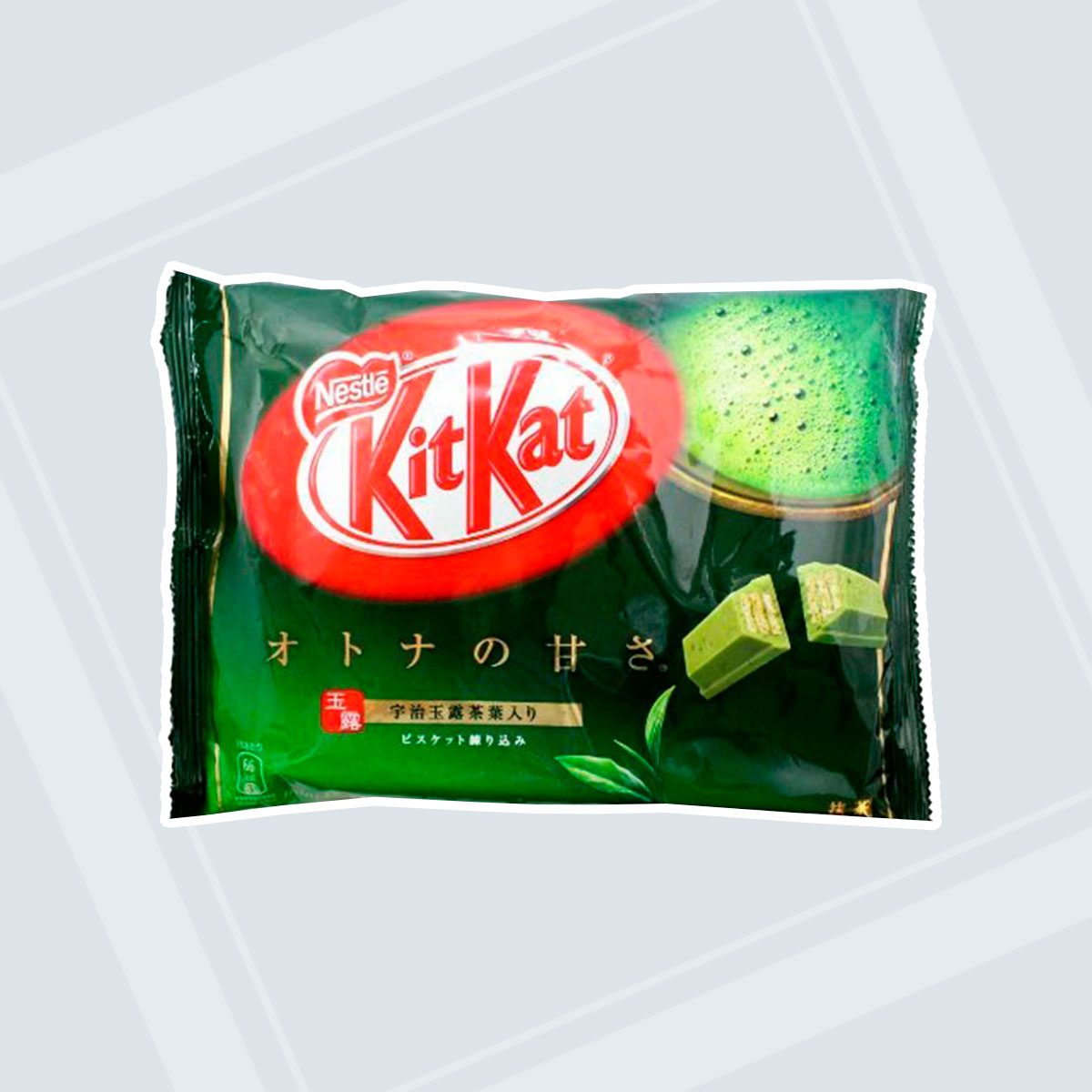 Green tea flavored KitKats