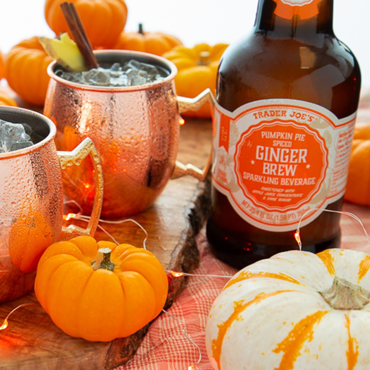 Pumpkin Pie Spiced Ginger Brew