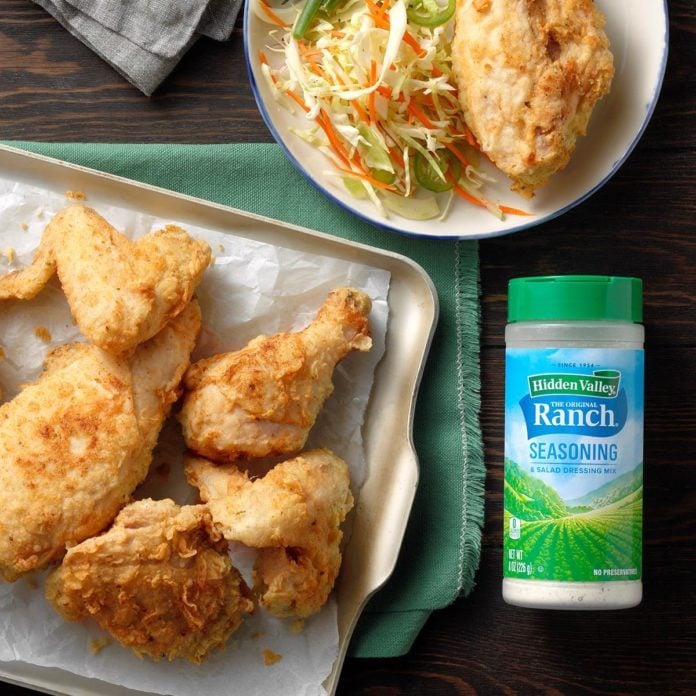 Crispy Ranch Fried Chicken