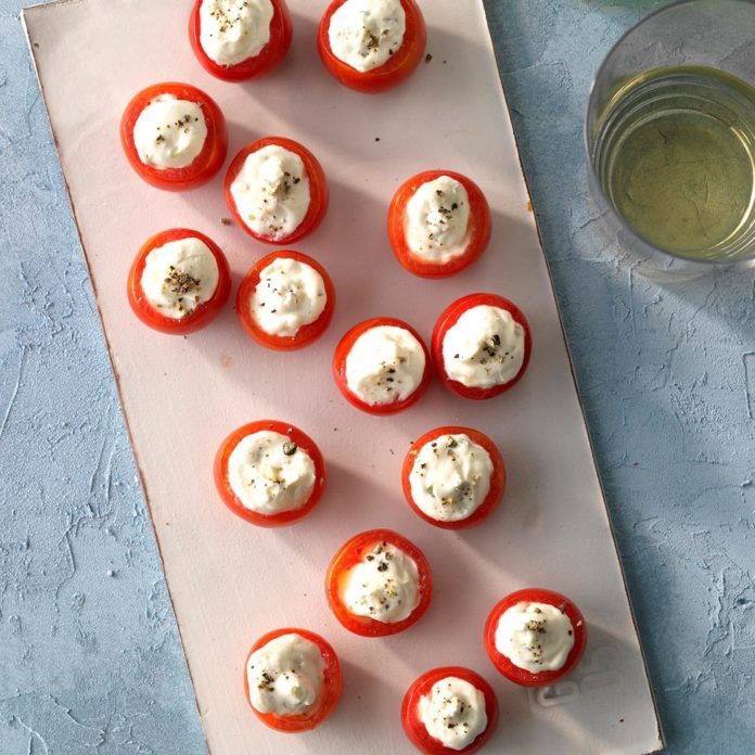 Feta Cheese-Stuffed Tomatoes