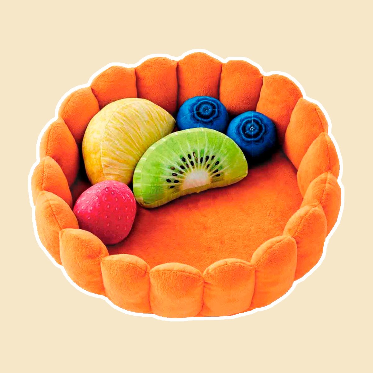 Fruit Tart Cat Bed