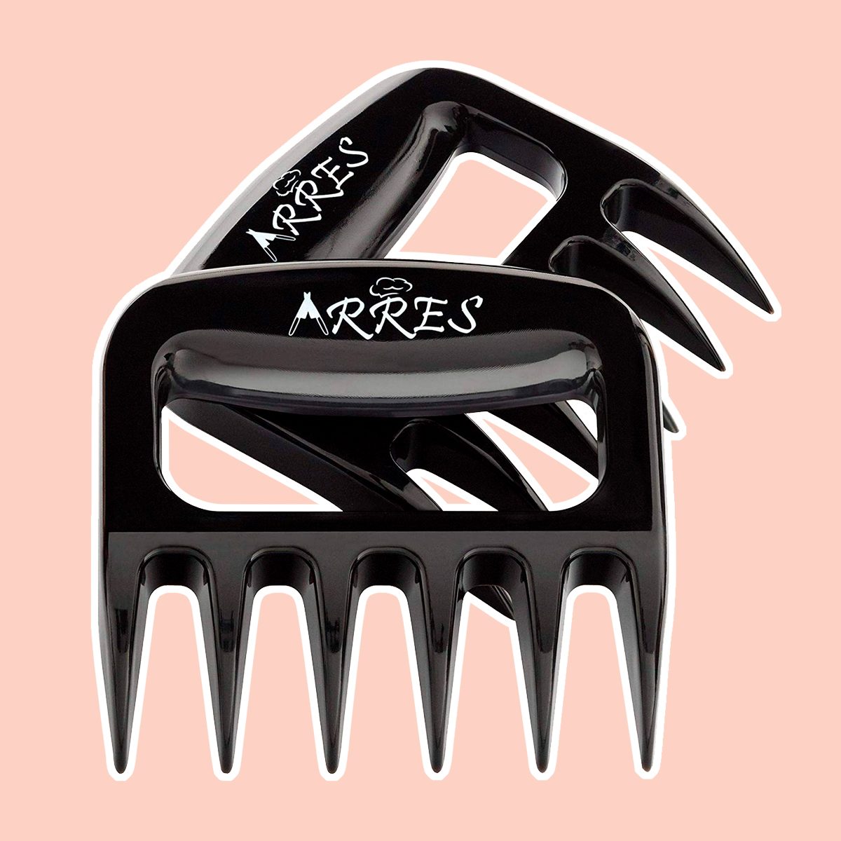 Arres Pulled Pork Claws & Meat Shredder - BBQ Grill Tools and Smoking Accessories for Carving, Handling, Lifting